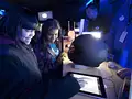 Girls work with 3D imaging