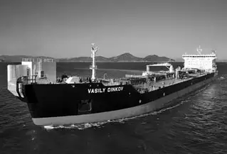 Arctic Ice breaking tanker